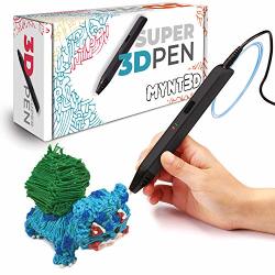 MYNT3D 3D Pen Super Abs And Pla Compatible 3D Printing Pen For Kids And Adults