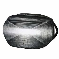 Fashion Cotton Antidust Face Mouth Mask Horror House Decor Picture Of Light At The End Of Tunnel Exit Fear City Abandoned Black And White