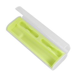 Nbboo Plastic Travel Case For Braun Oral-b Pro 1000 2000 2500 3000 4000 Vitality Power Rechargeable Toothbrush Powered Green