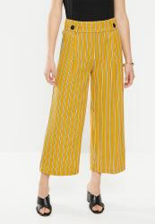 Jacqueline De Yong Geggo Treats Pants - Multi Yellow