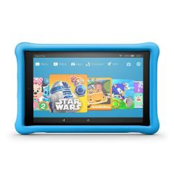 Amazon Free Shipping In Stock Fire HD 10 Kids Edition Tablet 10.1" 1080P Full HD Display 32 Gb Blue Kid-proof Case
