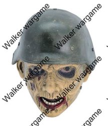Full Face Wire Mesh "war Ii German Soldiers Zombie" Mask