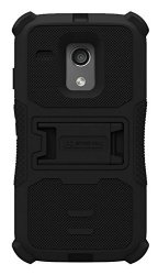 Beyond Tri-shield Case For Motorola Moto G XT1032 - Retail Packaging - Black