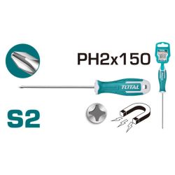 Screwdriver 150MM Phillips S2 PH2 Total Tools