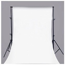 Most Popular Absolutely Necessary In Photo Studio Collapsible Pure White Vinyl Backdrop Background For Photography Video And Television 5X7FT