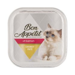 Bon App Tit Chunky Pat Salmon Cat Food 100 G
