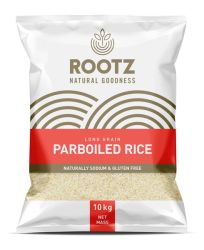 Rootz - Parboiled Rice 10 Kg
