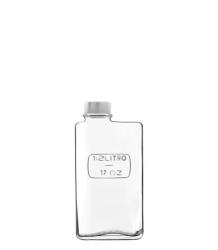 Luigi Bormioli Optima Glass Rectangular Fridge Bottle 500ml