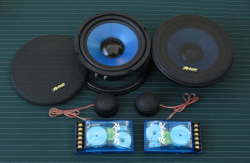 6" Component Car Speaker Split Kit