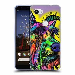 Official Dean Russo My Schnauzer Dogs 3 Soft Gel Case Compatible For Google Pixel 3A