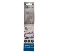 USB Cable - Charging Cable - Iphone - Multi-coloured - 90 Cm - 6 Pack