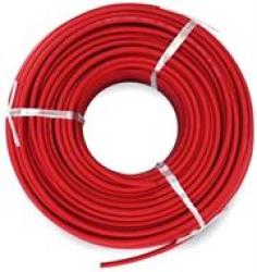 6MM2 Single Core Solar Photovoltaic Pv Cable Red 100 Metre Roll- Designed For Use To Provide Optimal Cable Connection Between Solar Panel Cells