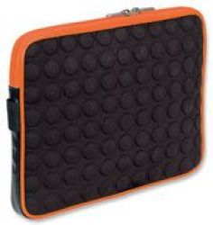 Manhattan Universal Tablet Bubble Case - Universal Green black Tablet Case - Orange