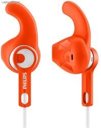 Philips ActionFit SHQ1300 In-Ear Sports Headphones in Orange