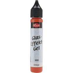 Viva Decor Glass Effect Gel 25ML Orange