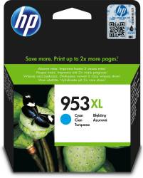 HP 953XL High Yield Cyan Original Ink Cartridge 1 600 Pages. Officejet Pro 8710 8720 8725 8730 8740 .