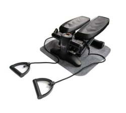 Exercise Stepper Machine With Resistance Bands.