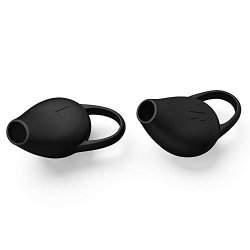 Wiki Valley Ear Tips For Plantronics Backbeats Fit Headphone Replacement Anti-slip Soft Silicone Earbud Tips Earpads Ear Adapters For Plantronics Earphone Backbeats FIT-2BLACK Left