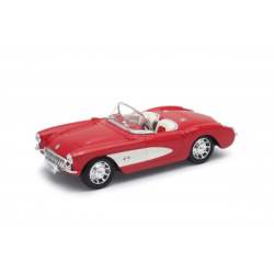 1957 Chevrolet Corvette Red white Scale 1:24