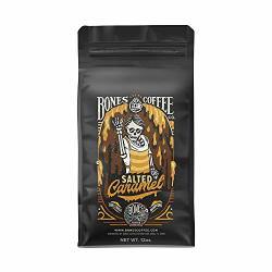 Bones Coffee Company Salted Caramel Coffee Beans Whole Bean Coffee