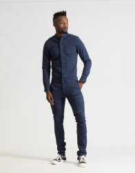 Deals on Vialli Aeneas Jumpsuit - L Blue | Compare Prices ...