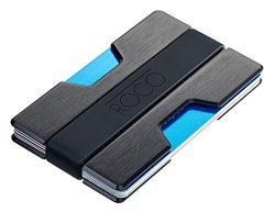Roco Minimalist Aluminum Slim Wallet Rfid Blocking Money Clip - No.2