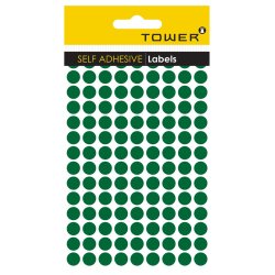 TOWER - Colour Code Labels C10SG Green