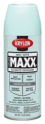 Krylon K09150000 Covermaxx Spray Paint Matte Aqua 12 Ounce