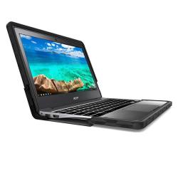 Gumdrop Cases Softshell Chromebook Case For Acer Chromebook 11 C740 Rugged Shock Absorbing Cover Black black C740-C4PE