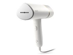 Philips 3000 Series Handheld Garment Steamer With Metal Steam Plate 1000W White