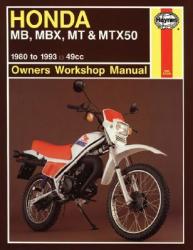 Honda Mb Mbx Mt & MTX50 80 - 93 - Haynes Publishing Paperback