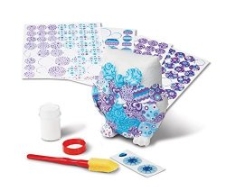 Melissa And Doug Melissa & Doug Decoupage Made Easy Owl Paper Mache Craft Kit With Stickers