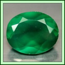 Agate Green Oval 2.44CT