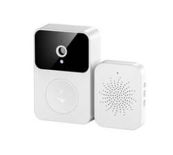 Intellinet Intelligent Visual Doorbell USB Rechargeable Wireless Remote Home Monitoring