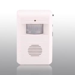 Infrared Welcome Device Infrared Sensor Welcome Doorbell White