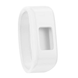 For Garmin Vivofit Jr Bands Soft Silicone Watch Bands For Kids Large Small Sports Replacement Wristbands Compatible Garmin Vivofit Jr White Small