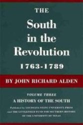 The South in the Revolution, 1763-1789