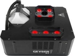 Chauvet Geyser P7 7 LED Effects Atmospheric Fog Machine Black