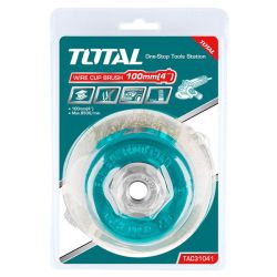 Total Cup 2 Pcs Wire Brush With Nut 100MM