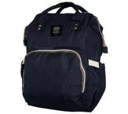 Fino KY003 Polyester Multi-functional Diaper Backpack - Blue