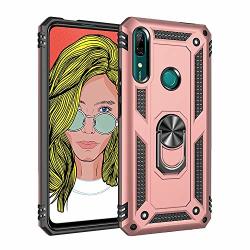 Case For Huawei P Smart Z Y9 Prime 2019 Case 360 Degree Rotating Ring Holder Kickstand Case For Huawei P Smart Z STK-LX1