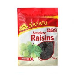 Sundried Seedless Raisins 500G