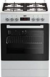 Defy 600 Series 66l 4 Burner Gas Multifuction Electric Stove in White