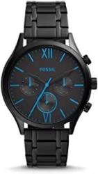 Fossil Fenmore Midsize Multifunction Black Stainless Steel Watch BQ2405
