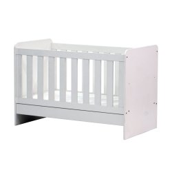 Large Cot With Drawer - White