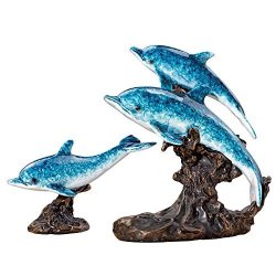 DOLPHIN Figurines - Set Of 2