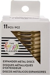 Create 365 RIND-03 Rose Gold Happy Planner Metal Expander Discs 11 Per Pack