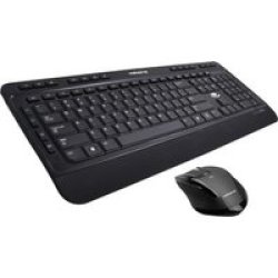 Volkano Graphite Series Wireless Keyboard And Mouse VK-20077-BK