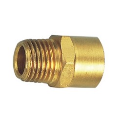 Reducer Brass 1 4X3 8 M f
