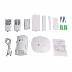 Smart Wi-fi Alarm System With Alarm Host Motion Sensor And Remote Smart Phone Control